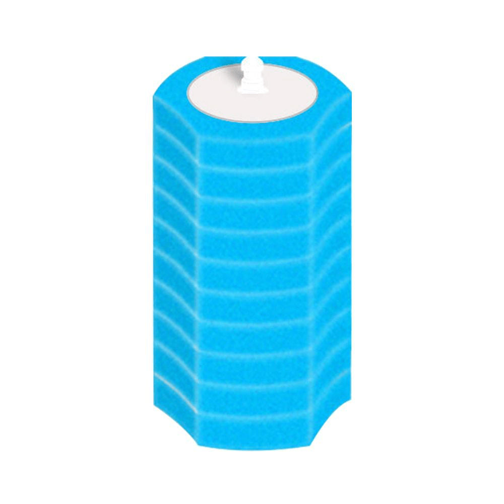 Lively® Bleu Brosse de toilette jetable avec liquide de nettoyage | Lively